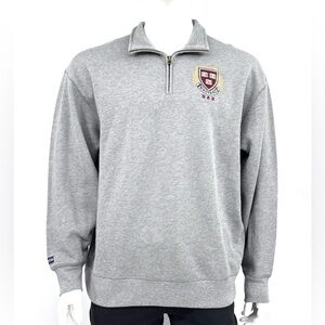 Harvard Dad Quarter Zip Sweatshirt